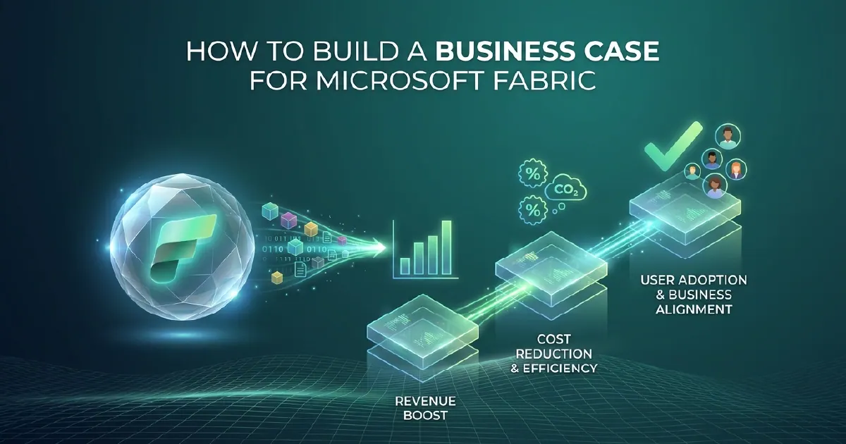 Executive presenting a data platform business case on a large screen in a modern boardroom setting.